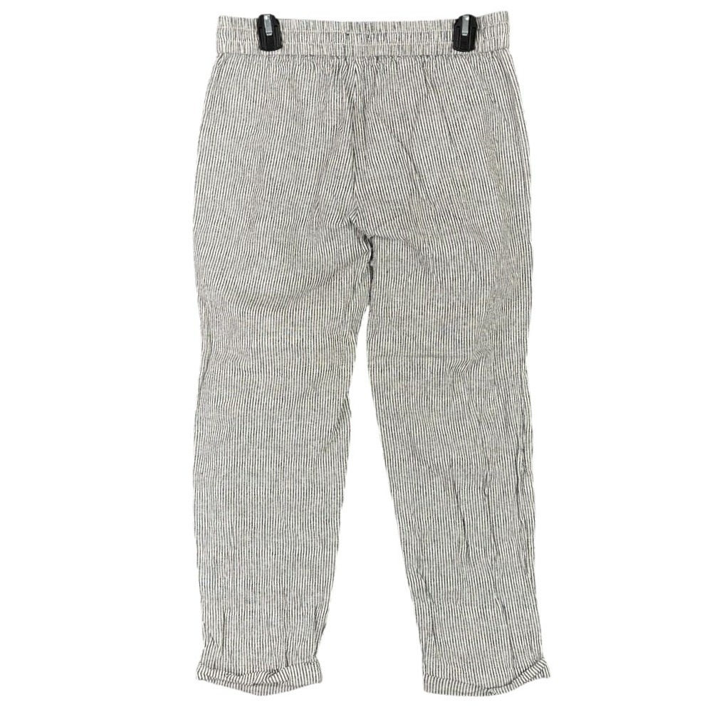 J.Crew Linen Blend High Waist Pull On Drawstring Lounge Casual Pants Womens 8‎